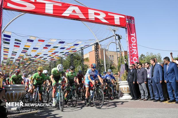 مرحله دوم تور بین المللی دوچرخه سواری آذربایجان آغاز شد