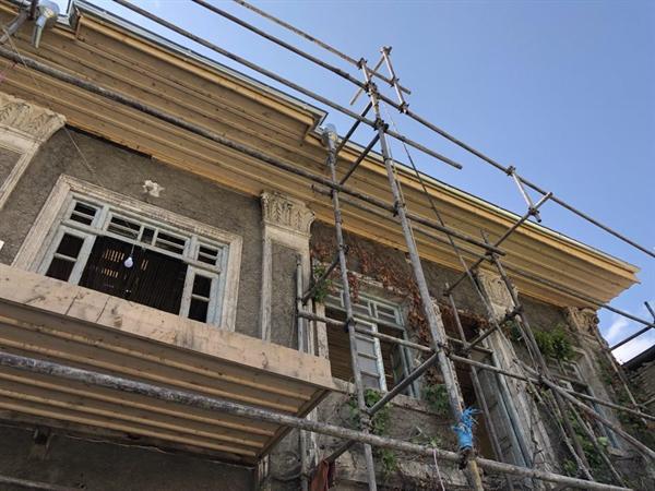 اتمام 90درصد از عملیات مرمت پوشش سقف عمارت اصلی خانه دارویی گرگان