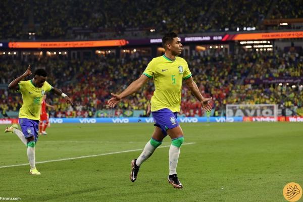 برزیل به مرحله حذفی جام جهانی رسید